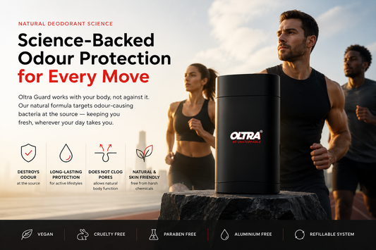 How Natural Deodorant Works (And Why Oltra Guard Stops Odour Naturally)