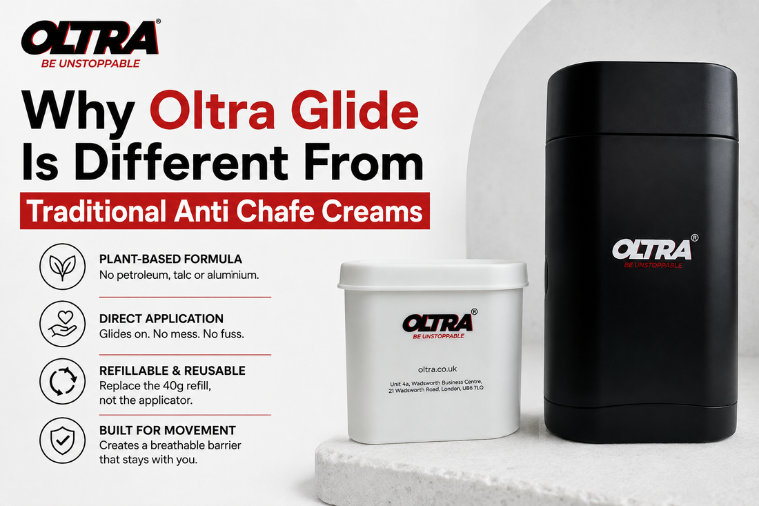 Why Oltra Glide Is Different From Traditional Anti Chafe Creams