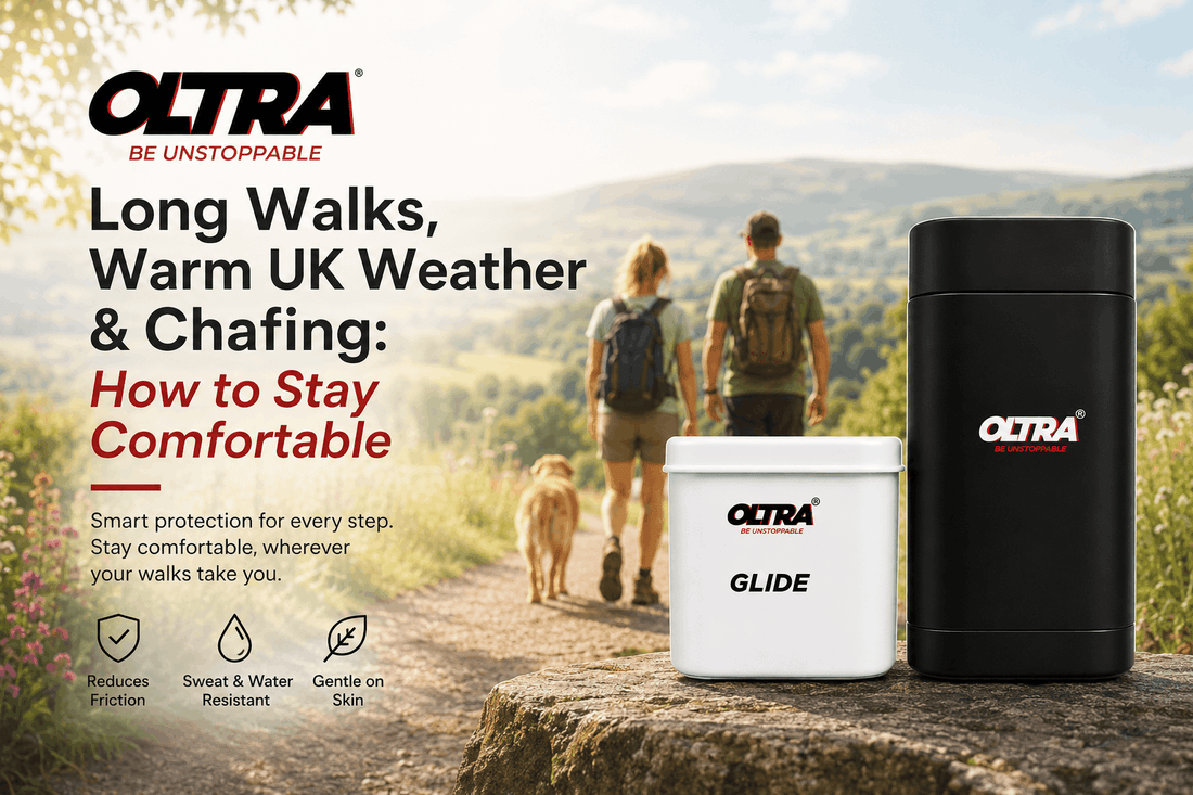 Long Walks, Warm UK Weather & Chafing: How to Stay Comfortable