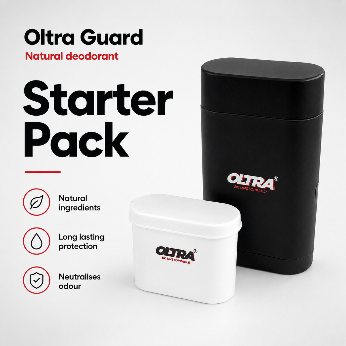 Oltra Guard (Natural Deodorant) - Starter Pack