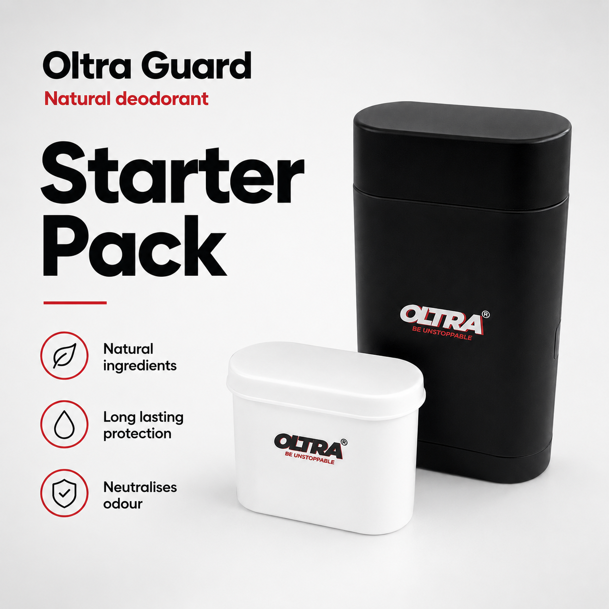 Oltra Guard (Natural Deodorant) - Starter Pack